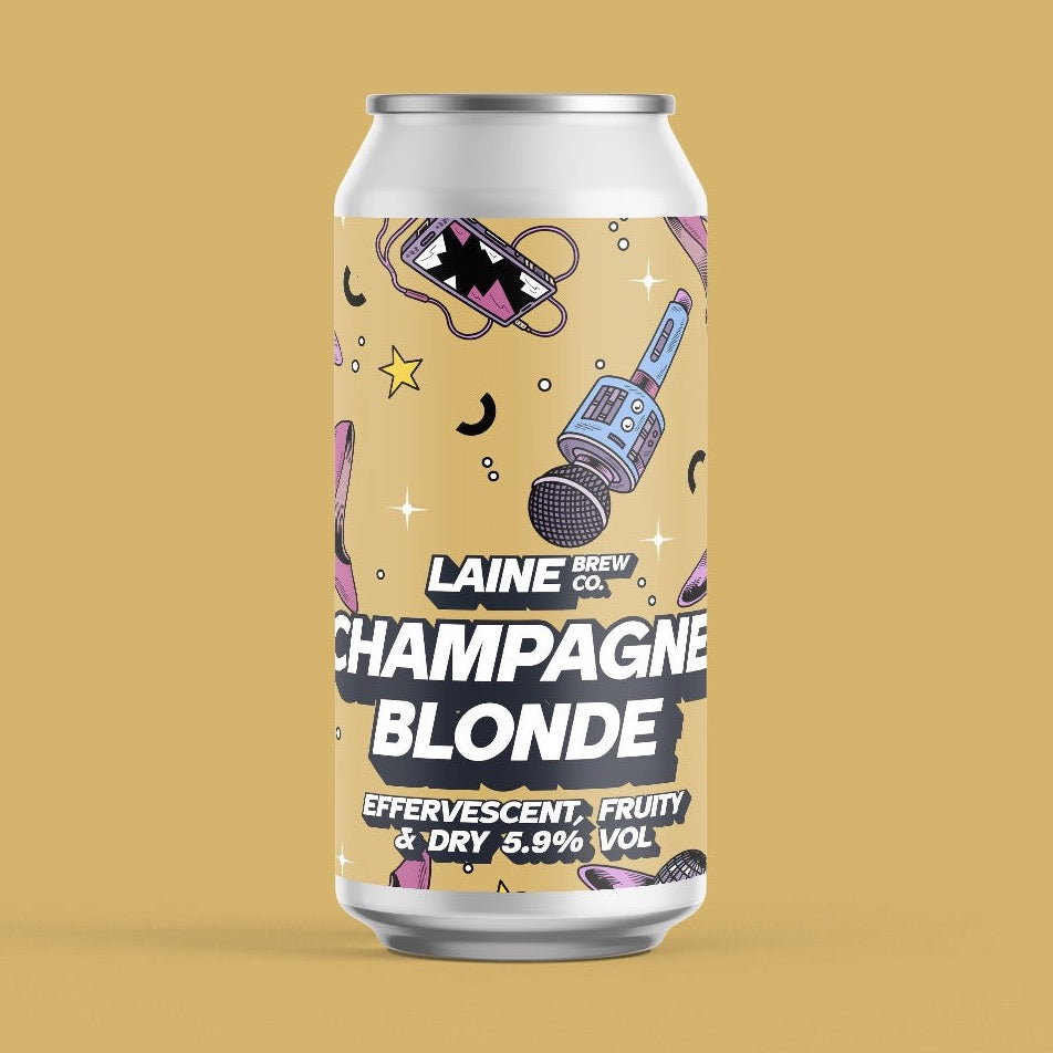 Champagne Blonde <br> Celebration Beer 5.9%