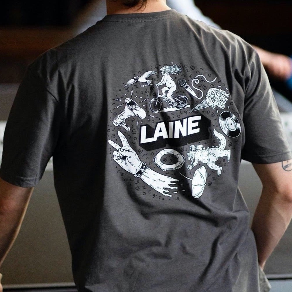 New Laine Brighton T-shirt Grey