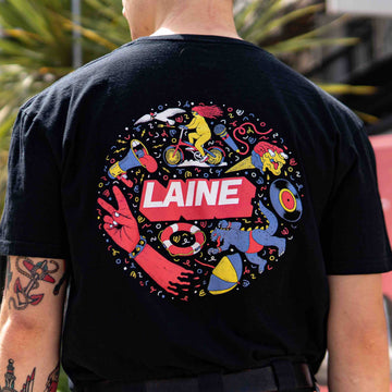 New Laine Brighton T-Shirt Black